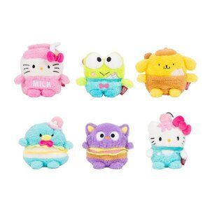 Bum Bumz FoodTruckBumz 4.5" Hello Kitty & Friends Keropopi Pompompurin Plush Toy